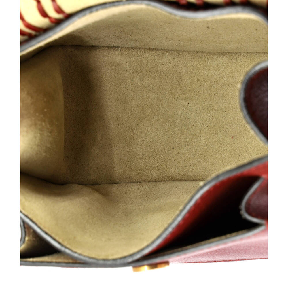 Chloe Mini Hudson Handbag Whipstitch Leather - Picture 5 of 8